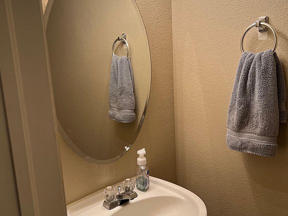 Bathroom by kitchen