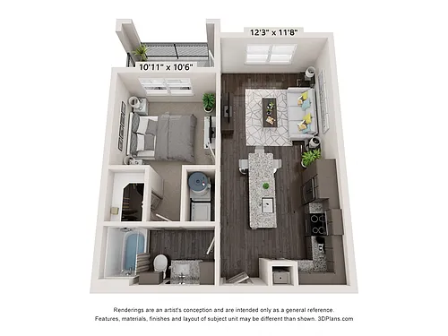 Floor plan A1