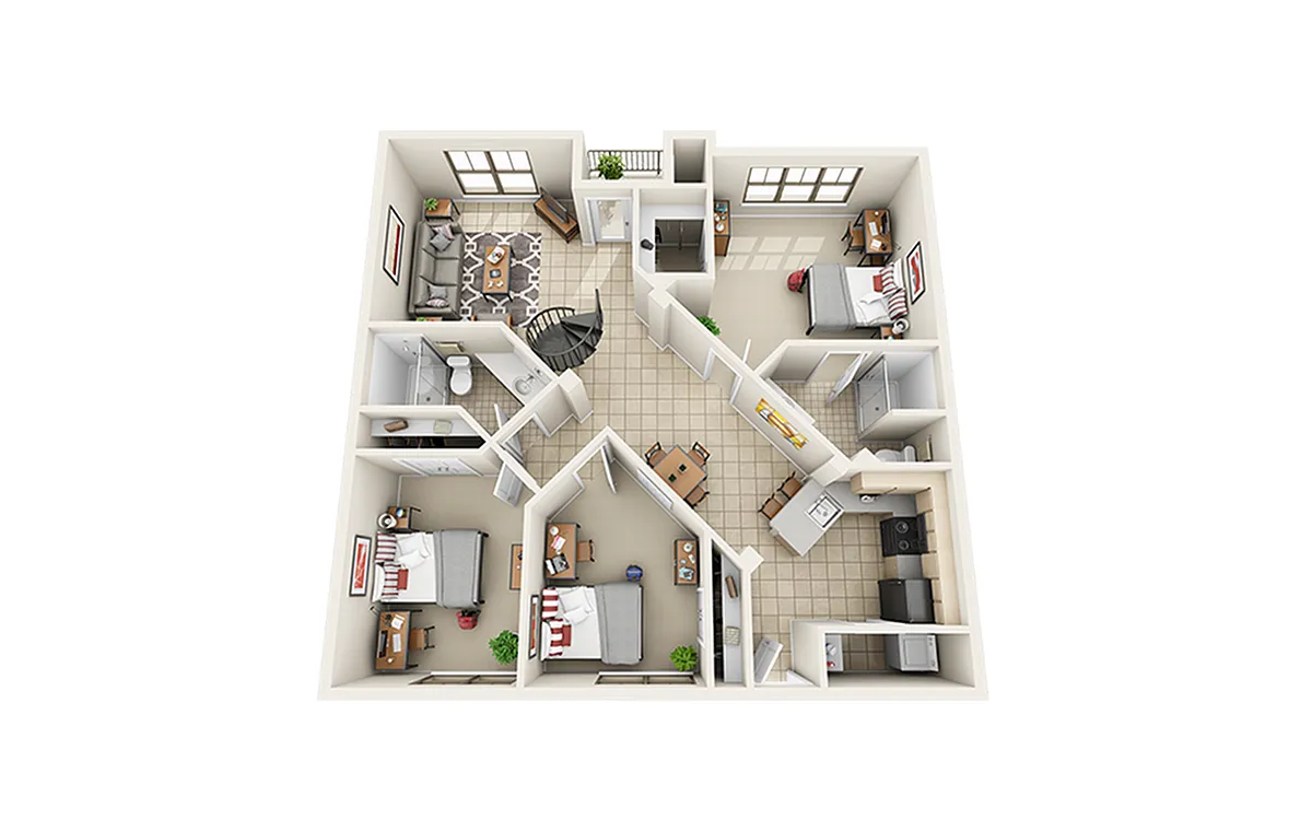 Floor plan C4