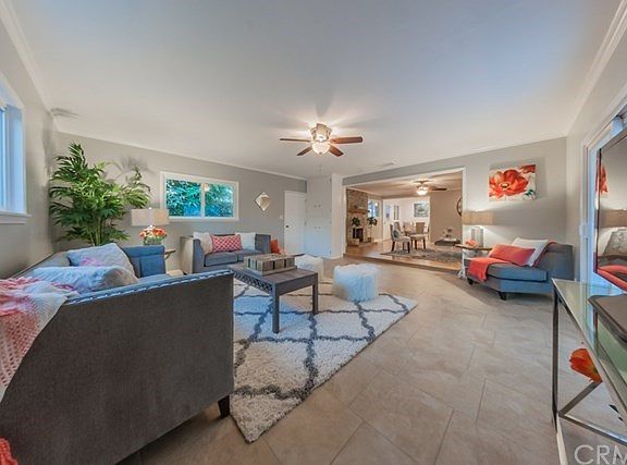 Lots of windows and a spacious floorplan makes this place cheerful and inviting.