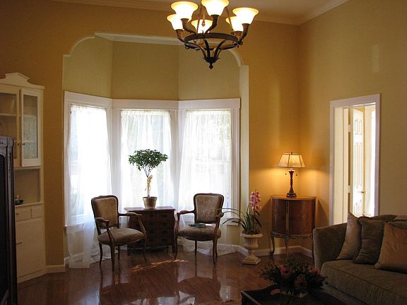 Living Room with Bay Window
