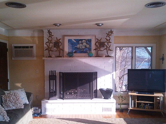 Fireplace in LR