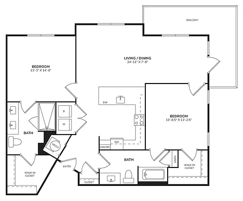 Floor plan B2