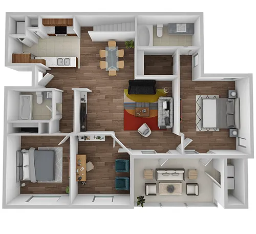 Floor plan B1 - Cooper