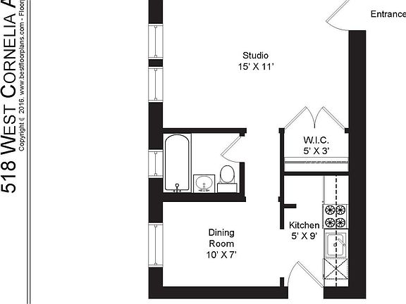3rd image of 514 W Cornelia Ave #314