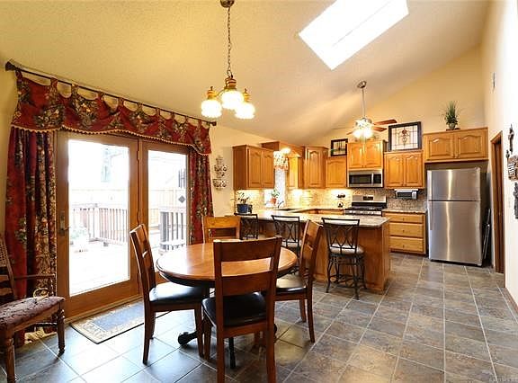Dining Room and Kitchen from Living Room