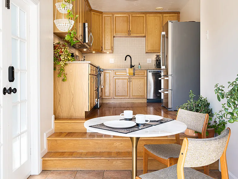 kitchen and breakfast nook