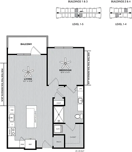 Floor plan A1