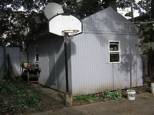 Large back shed