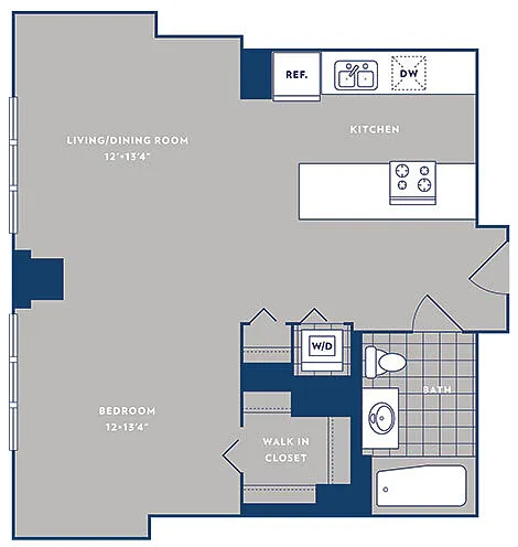 Floor plan Studio / 17