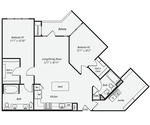 Floor plan B7c-1292