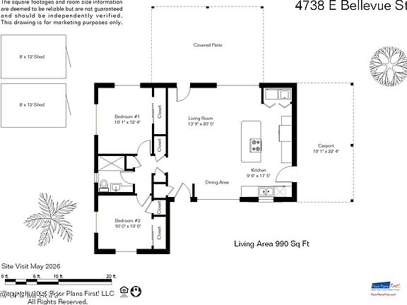 4th image of 4738 E Bellevue St