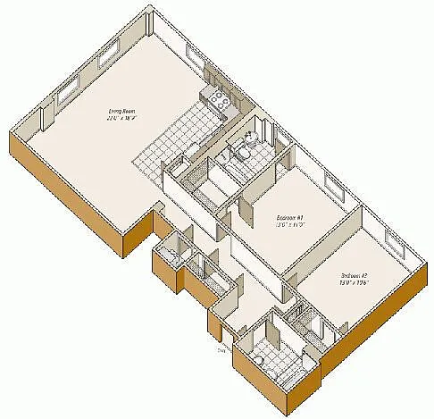 Floor plan B22
