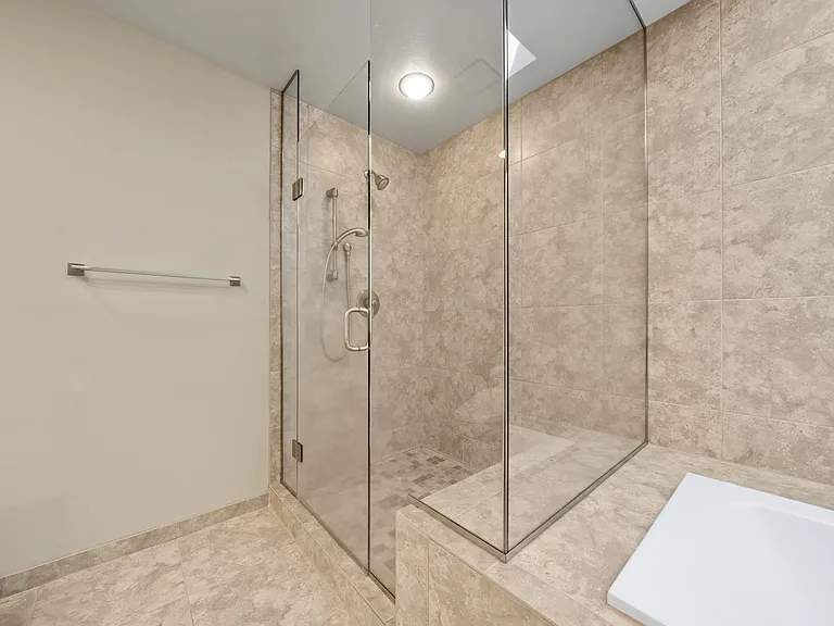 Master bathroom shower
