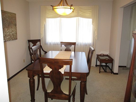 Formal Dining Room off Living Room and Kitchen