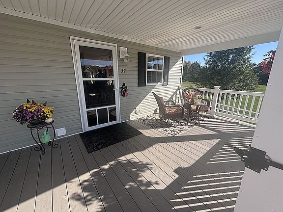 Beautiful covered porch!