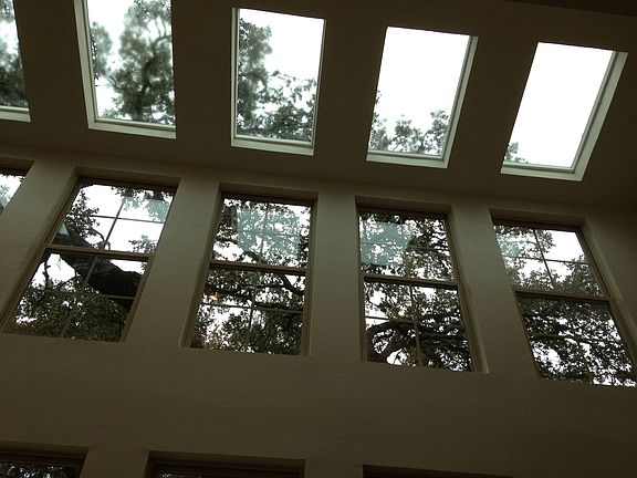 Cathedral ceiling