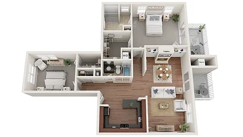 Floor plan Cambridge