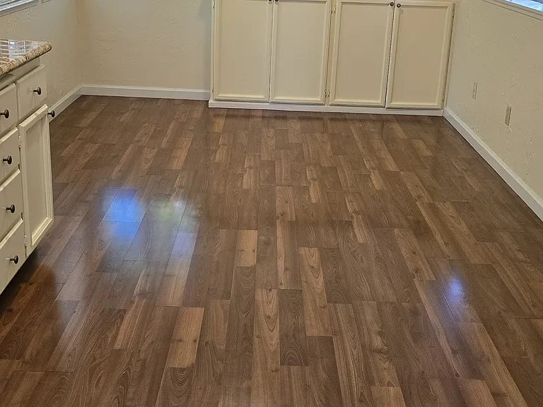 view of breakfast room from kitchen