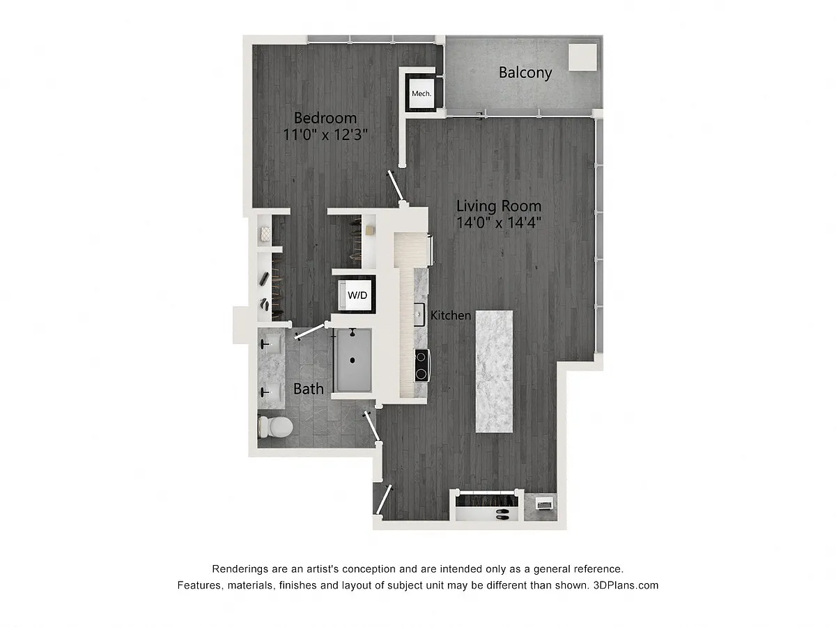 Floor plan A1