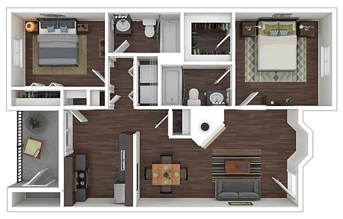 Floor plan B1