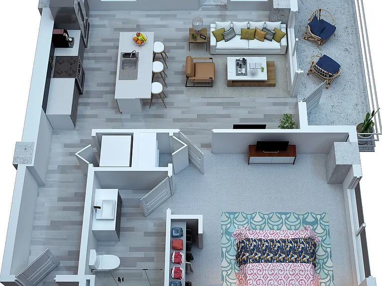 Clapton floor plan The Stewart