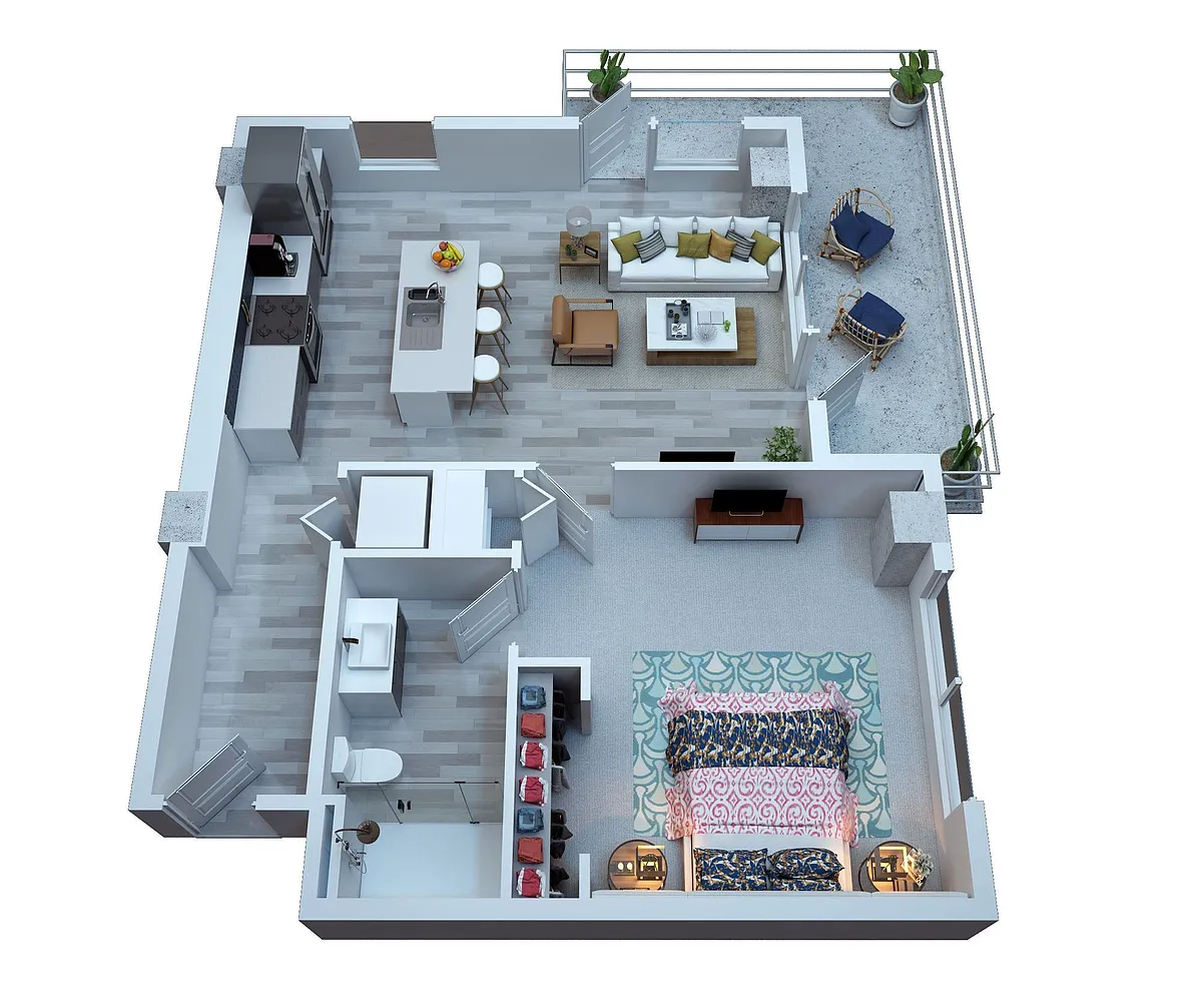 Floor plan Clapton