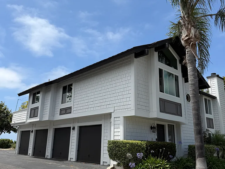 Your garage is the first one, next to the bush. It has a door that enters into the condo from the garage. Super convenient and safe.