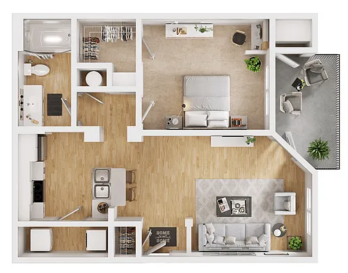 Floor plan A1A