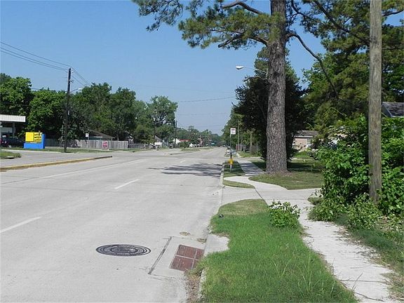 Down the street to the West.