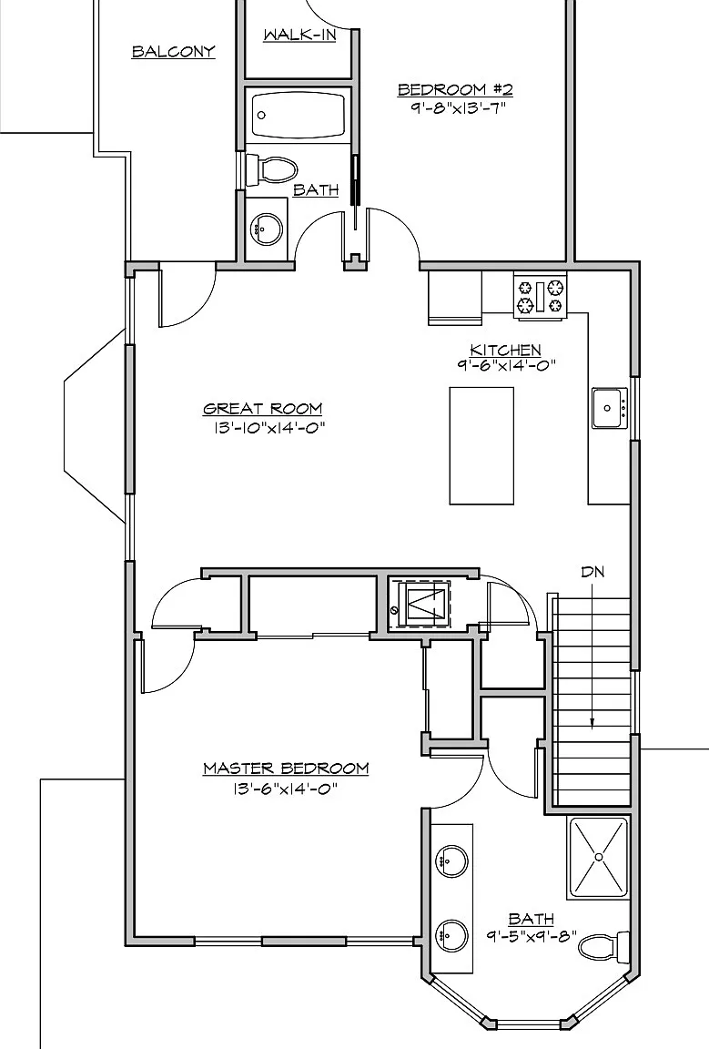 2 bed, 1032 sqft, $3,600 — Photo 1