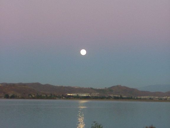 Watch the Moon and the Sunrise!