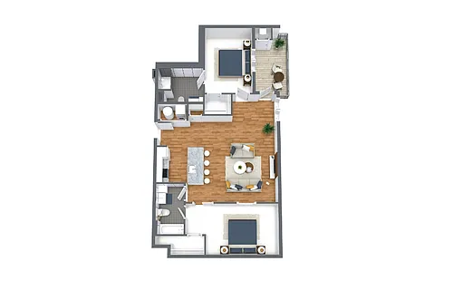 Floor plan Ravine