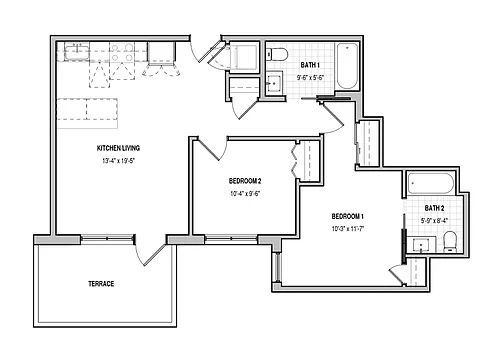 Floor plan 211