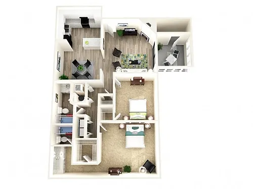 Floor plan 2C