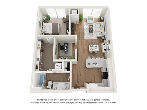 Floor plan Calvin