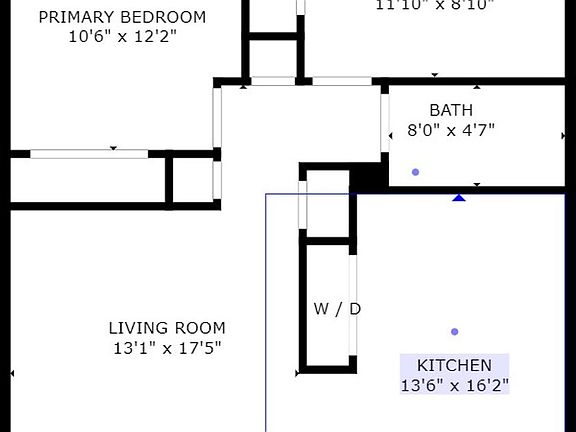 2nd image of 921 W 15th Ln #A