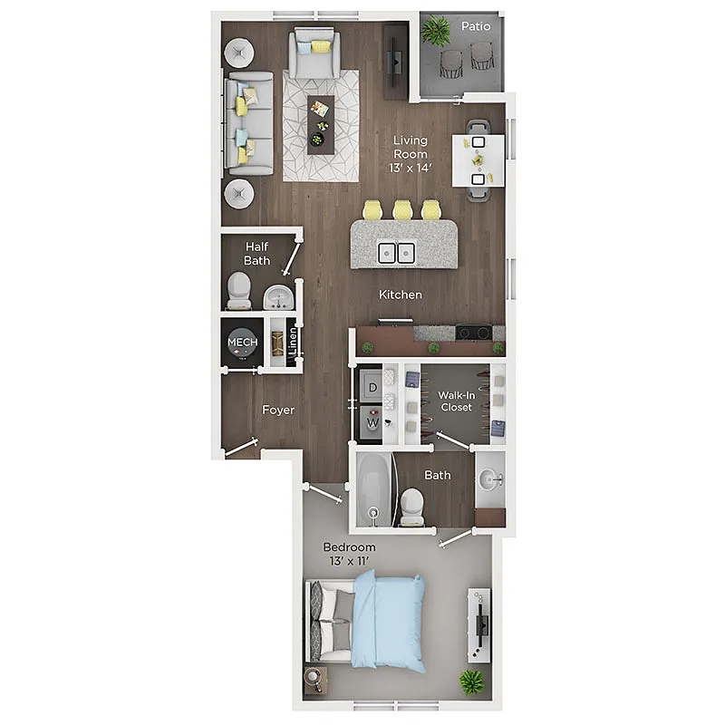 Floor plan The Drift