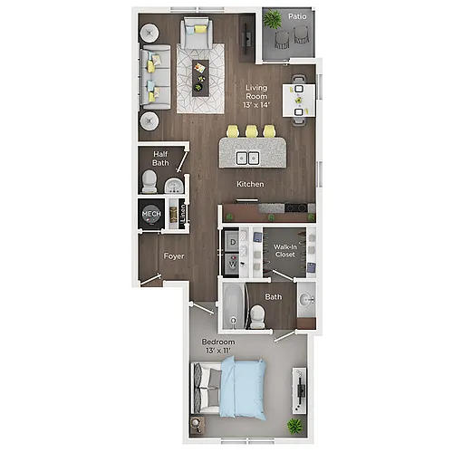 Floor plan The Drift