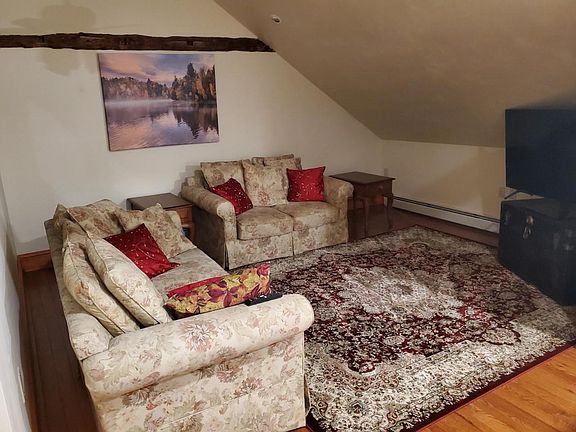 Upstairs living room with TV