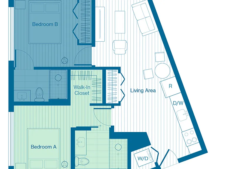 Coliving - Layout B3 Coliving - Layout B3