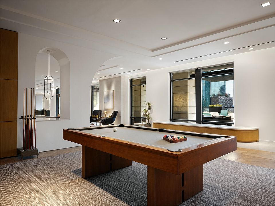 Maple Terrace Residences pool table
