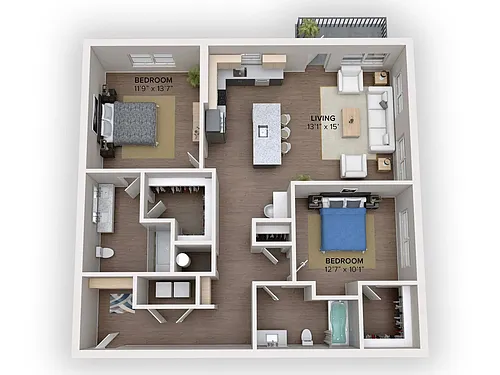 Floor plan B11
