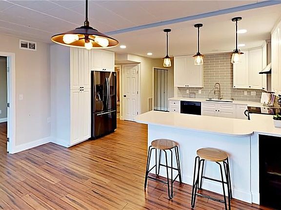 Newly renovated unit with wonderful open concept floor plan.