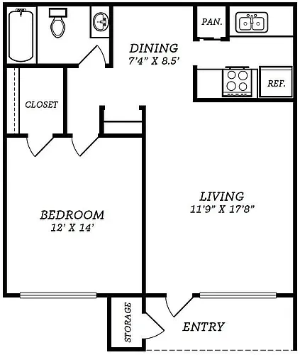 Floor plan A1