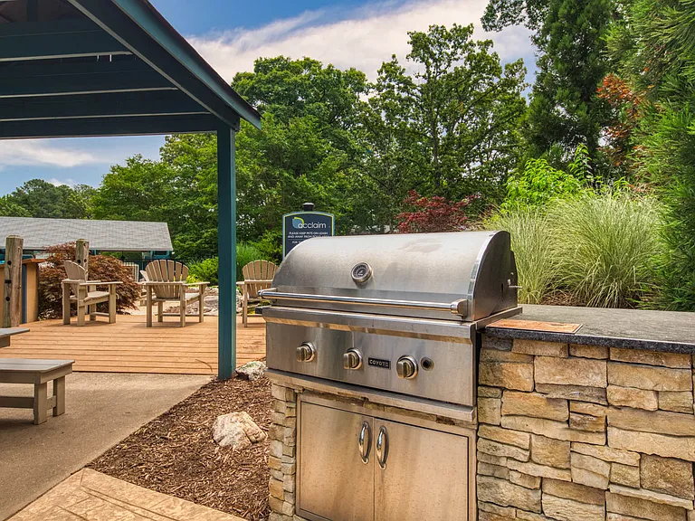 Grilling Stations are Available to Residents