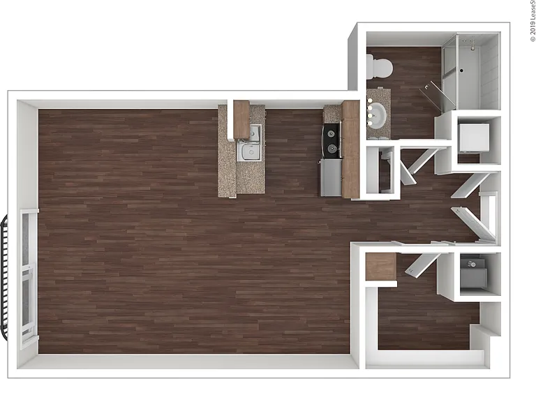 Milan: Beds - Studio: Baths - 1: SqFt Range - 577 to 577