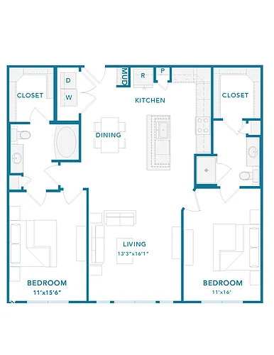 Floor plan C