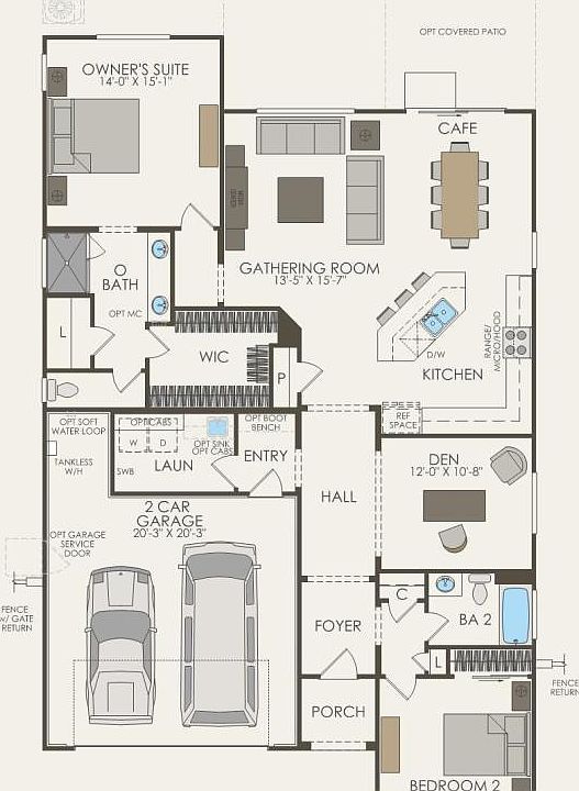 First Floor 2 br 2 ba