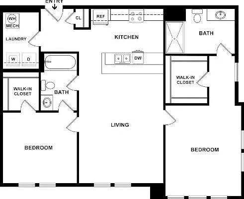 18 W Waterloo St #H — Photo 2